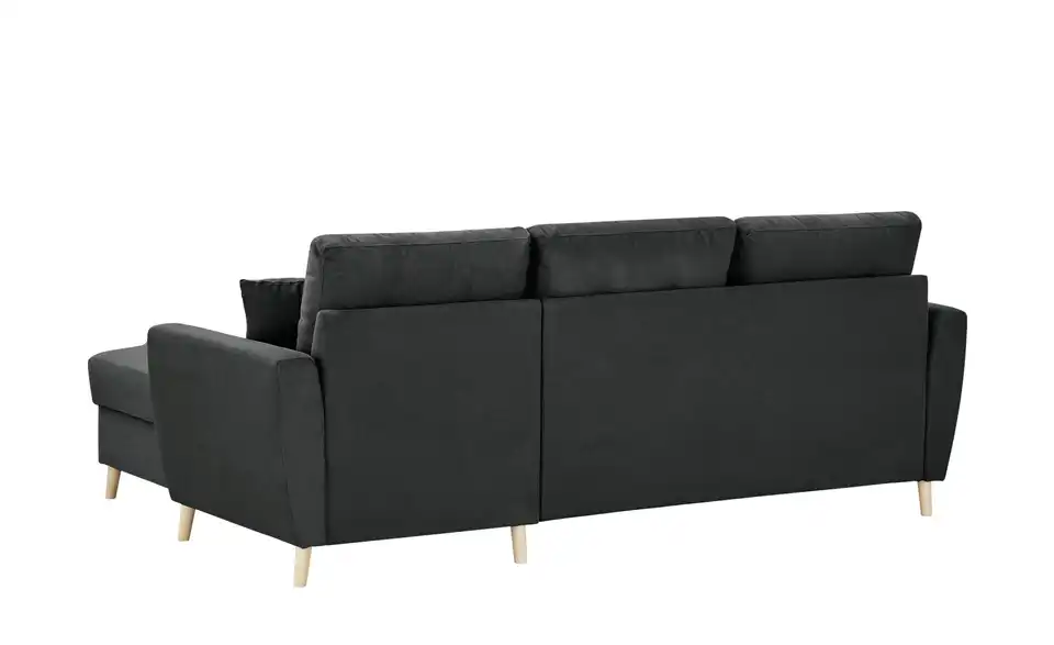 Ecksofa Carla Anthrazit, Dunkelgrau rechts