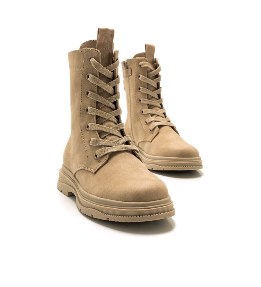 Botas de cano curto Mustang Kids Future bege