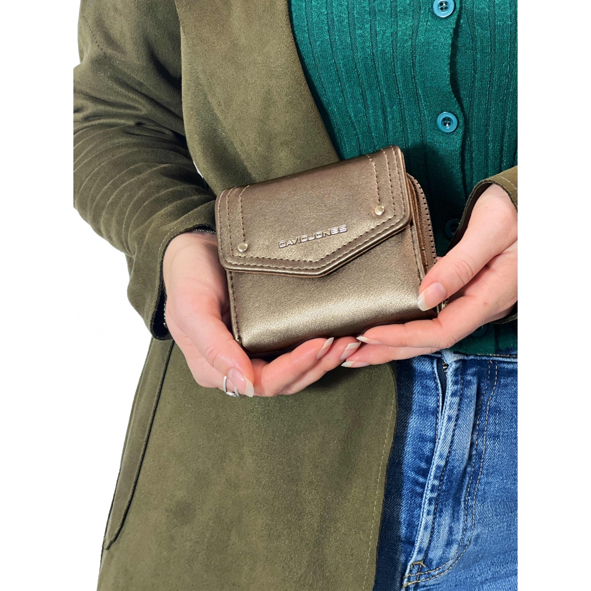 David Jones Porte monnaie Siglé David Jones