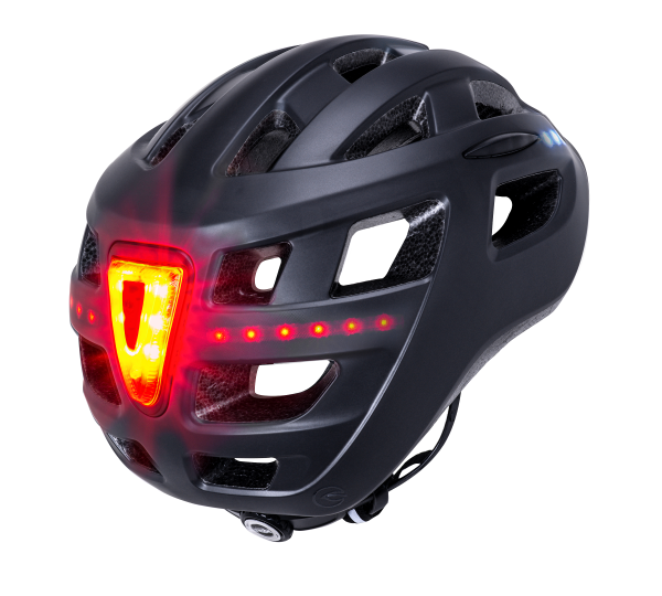 Kali Central Lit Led Cykelhjelm, Matt Black