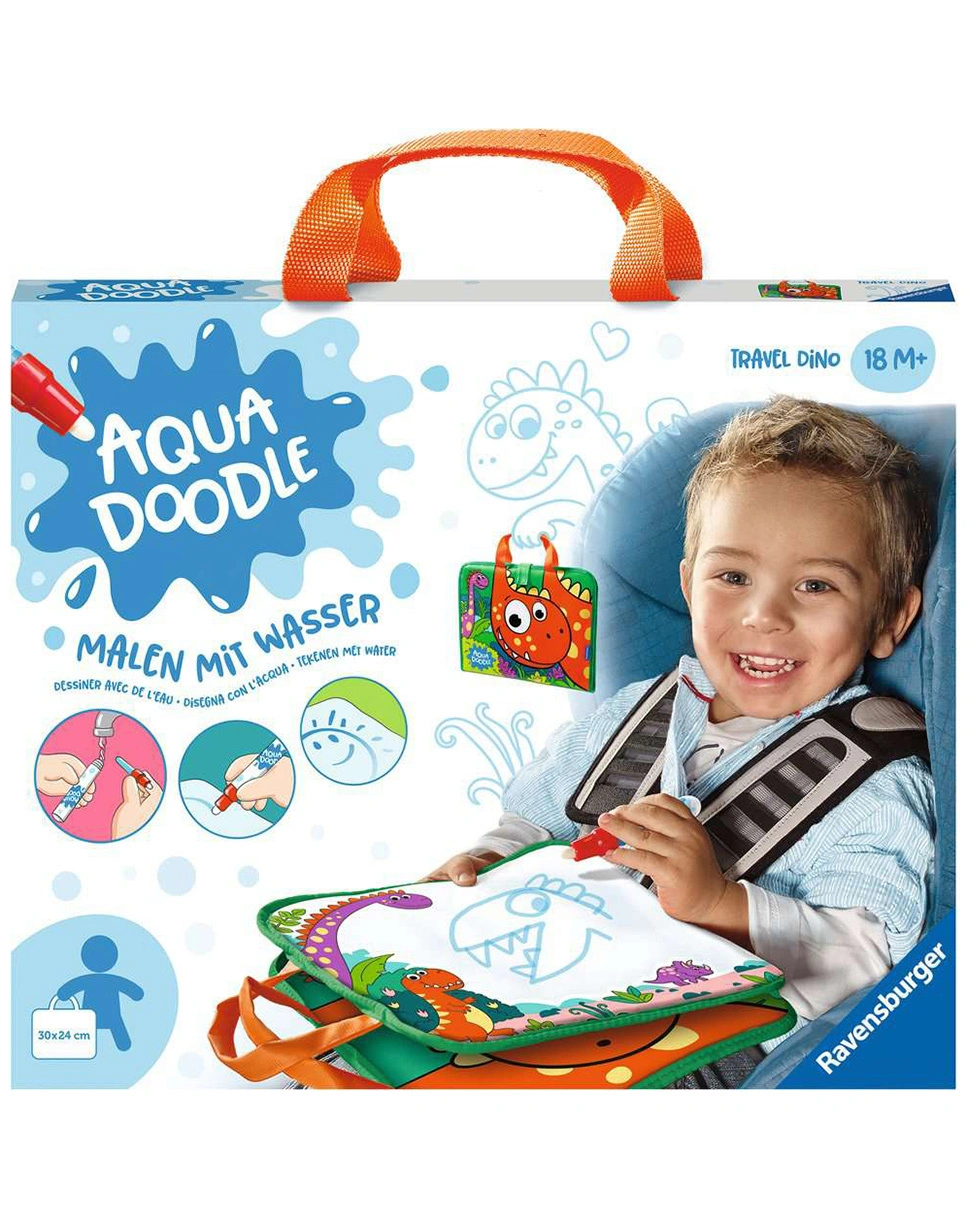 Mal-Tafel AQUADOODLE® TRAVEL DINO mit Stift