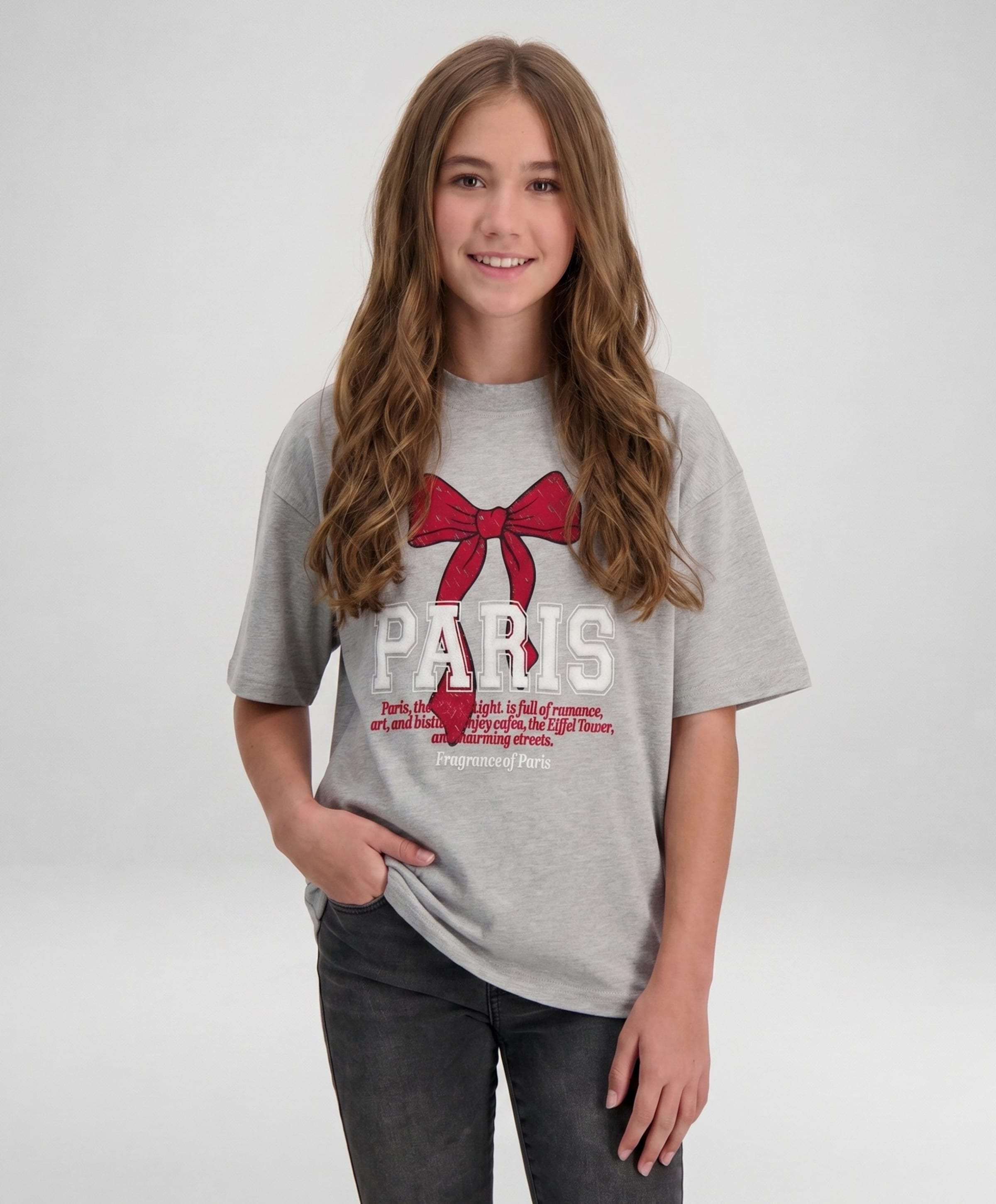 Cars Jeans Meisjes T-shirt grijs