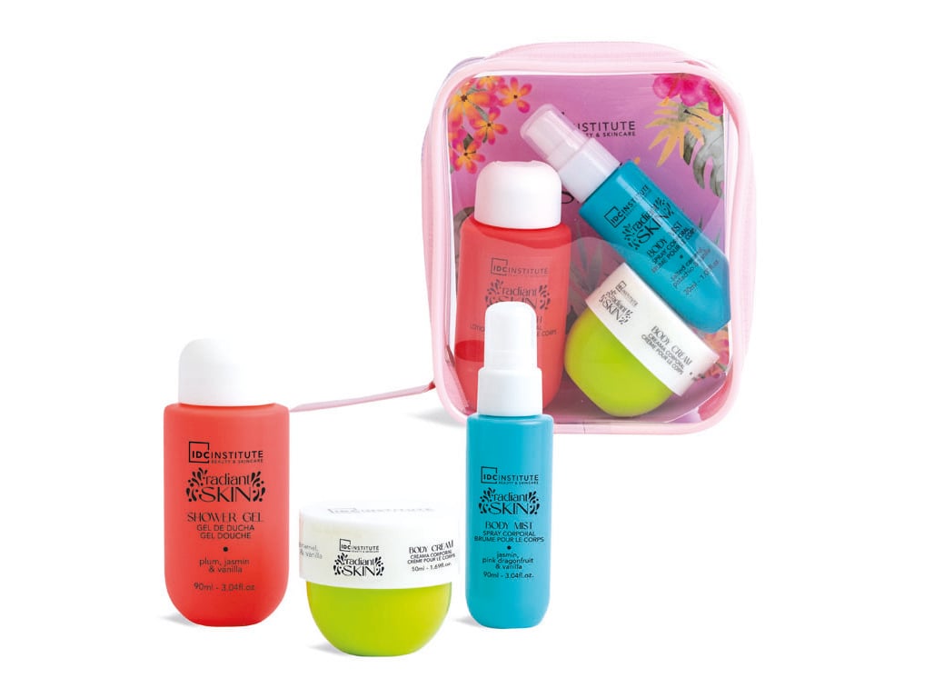 CONJUNTO IDC INSTITUTE RADIANT SKIN TRAVEL SET