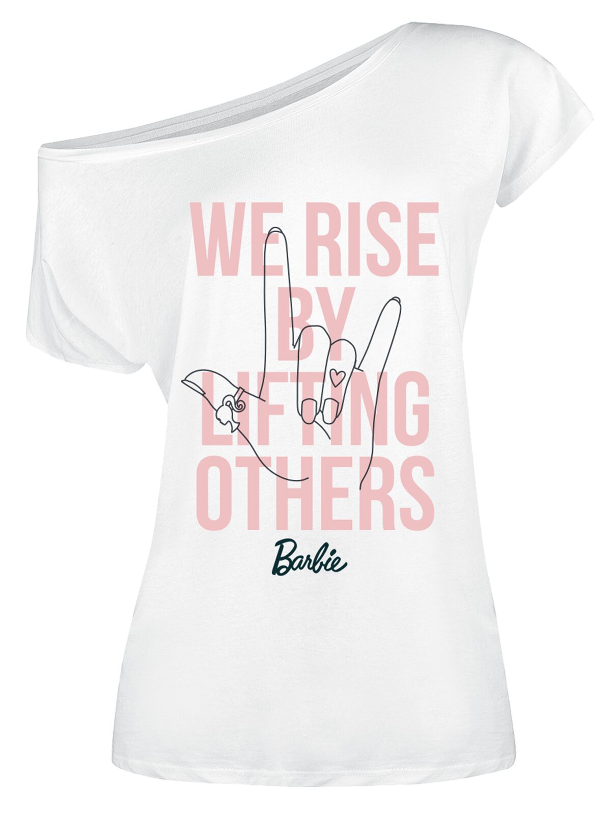 We Rise By Lifting Others | Barbie T-Shirt Manches courtes