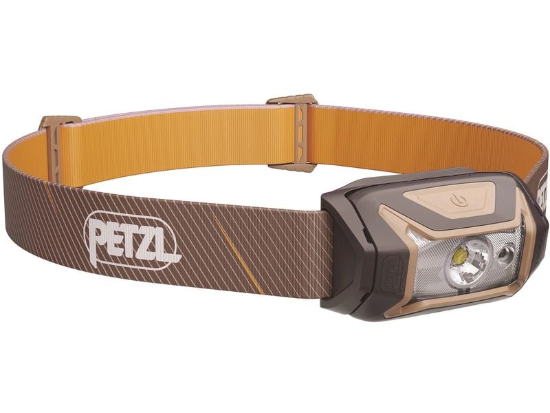 Petzl Stirnlampe Tikka Braun, 350 lm Einfach zu bedienende kompakte Stirnlampe