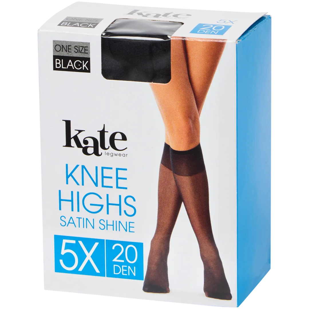 Mi-bas Kate Legwear Satin Shine 20 deniers