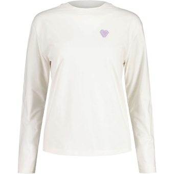 Maloja TeideM. Langarmshirt Shaded White Damen