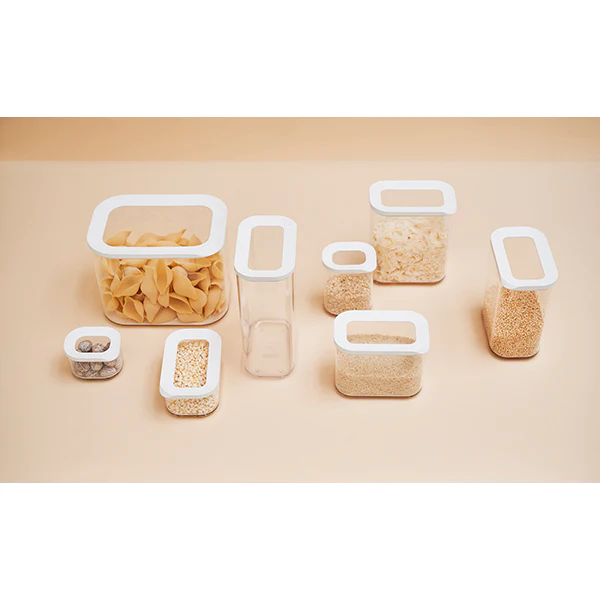 Set de 5 boîtes de conservation modula blanc Mepal