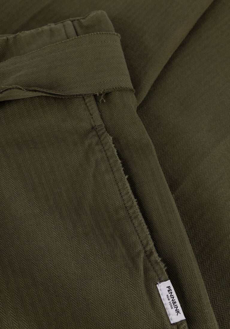 PENN & INK khaki penn & ink pantalon trousers
