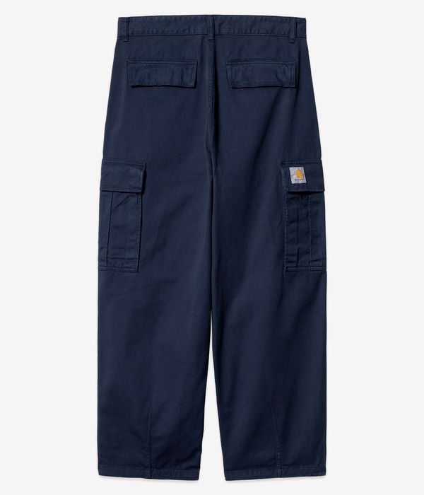 Carhartt WIP Cole Cargo Pant Organic Moraga Hose (air force blue garment dyed)