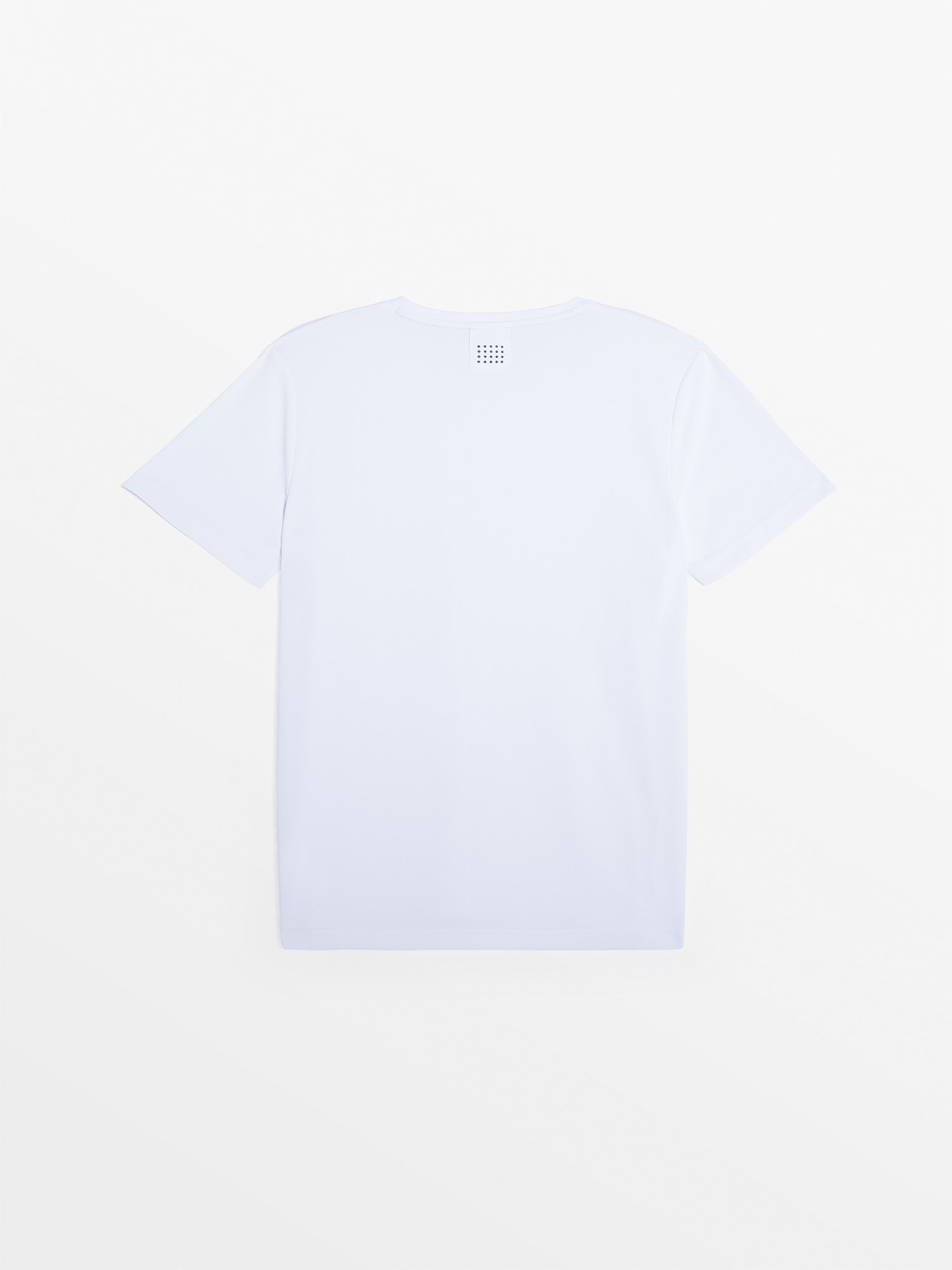 Tee Shirt Homme  Manches Courtes Blanc