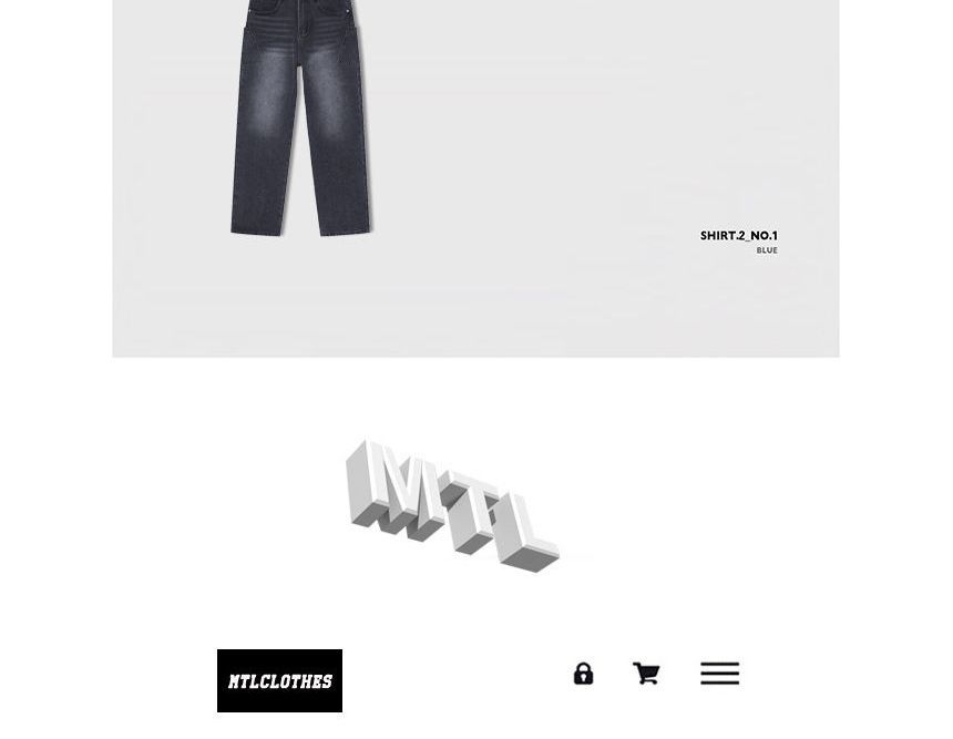 FAERIS - Mid Rise Washed Loose Fit Cargo Jeans