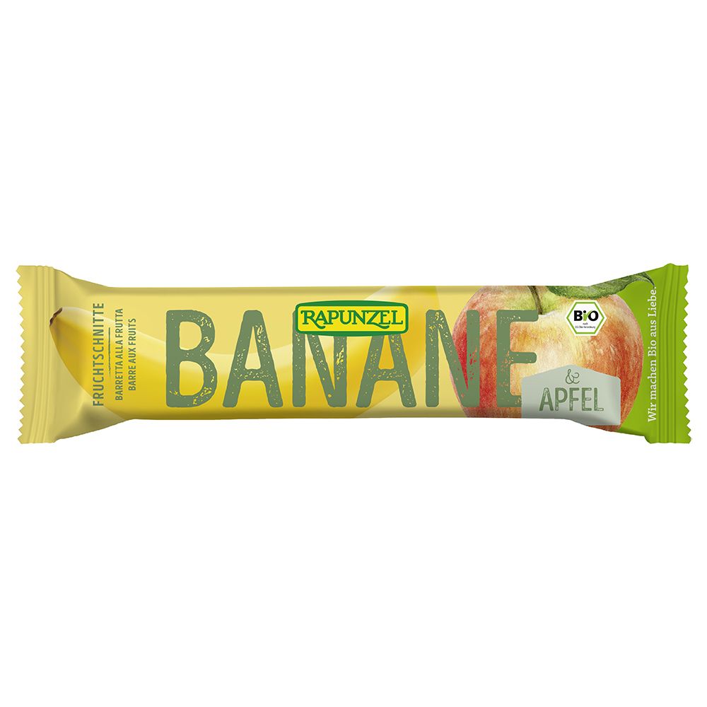 RAPUNZEL Bio Fruchtschnitte, Banane-Apfel