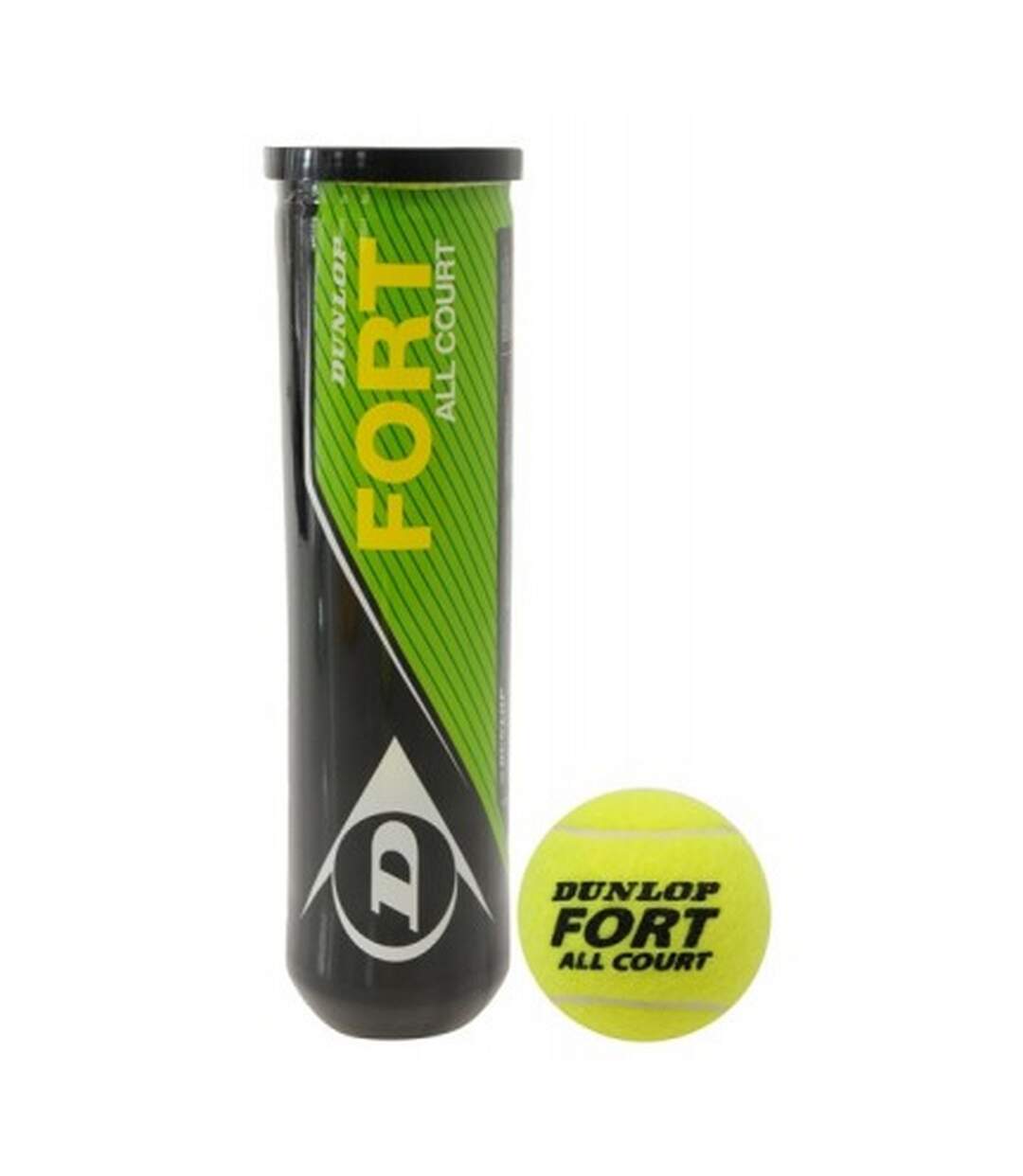 Dunlop - Balles de tennis FORT ALL COURT (Jaune fluo) (Taille unique) - UTCS521