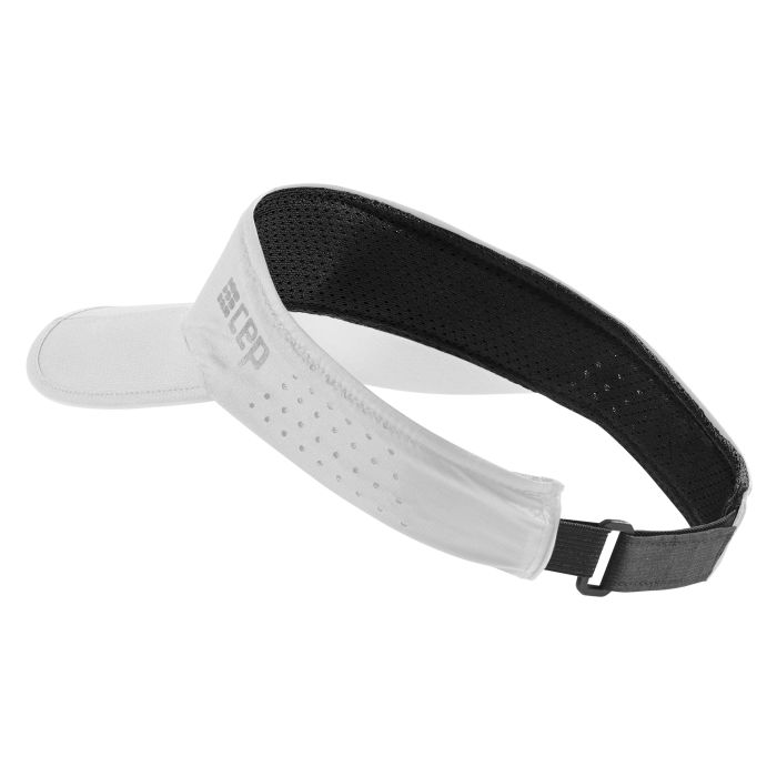 CEP Unisex Caps The Run Visor Hvid