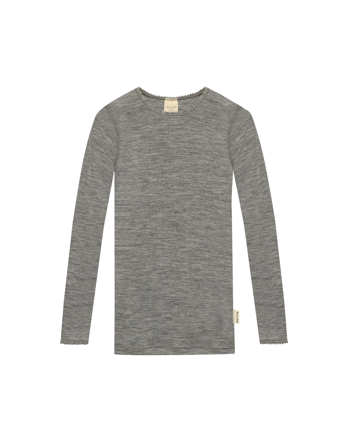 Shirt van merinowol voor kinderen in Natuur