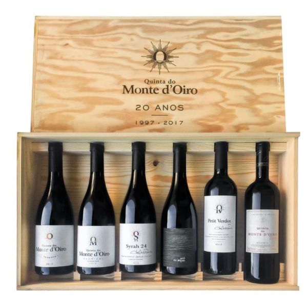 Pack 6 Garrafas Quinta do Monte d'Oiro 20 Anos Colecção Lisboa