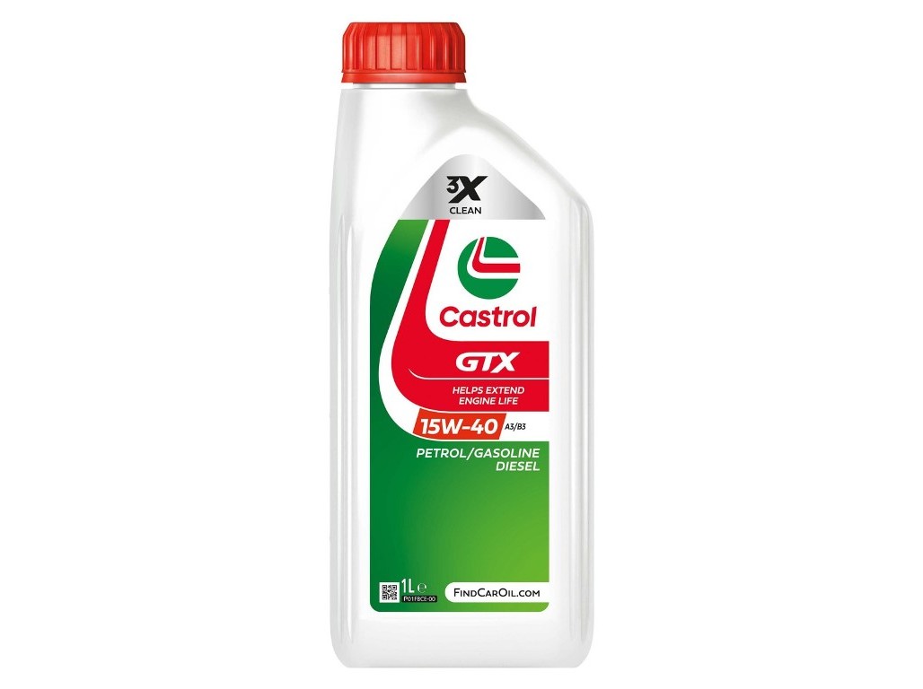 LUBRIFICANTE CASTROL GTX 15W40 A3-B3 1L