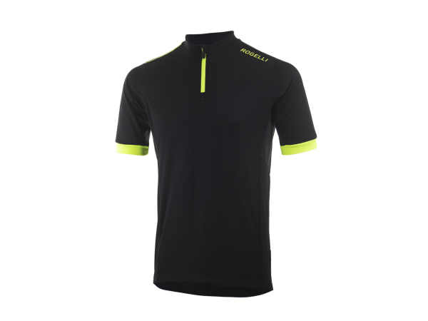 Rogelli Core Børne Cykeltrøje, Black/Fluor