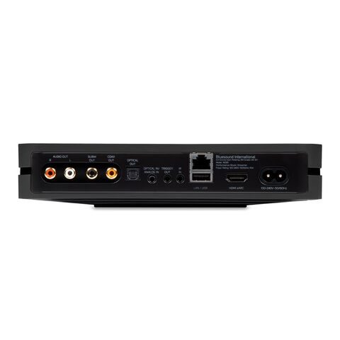 Bluesound NODE – compacte en veelzijdige hifi-muziekstreamer Zwart