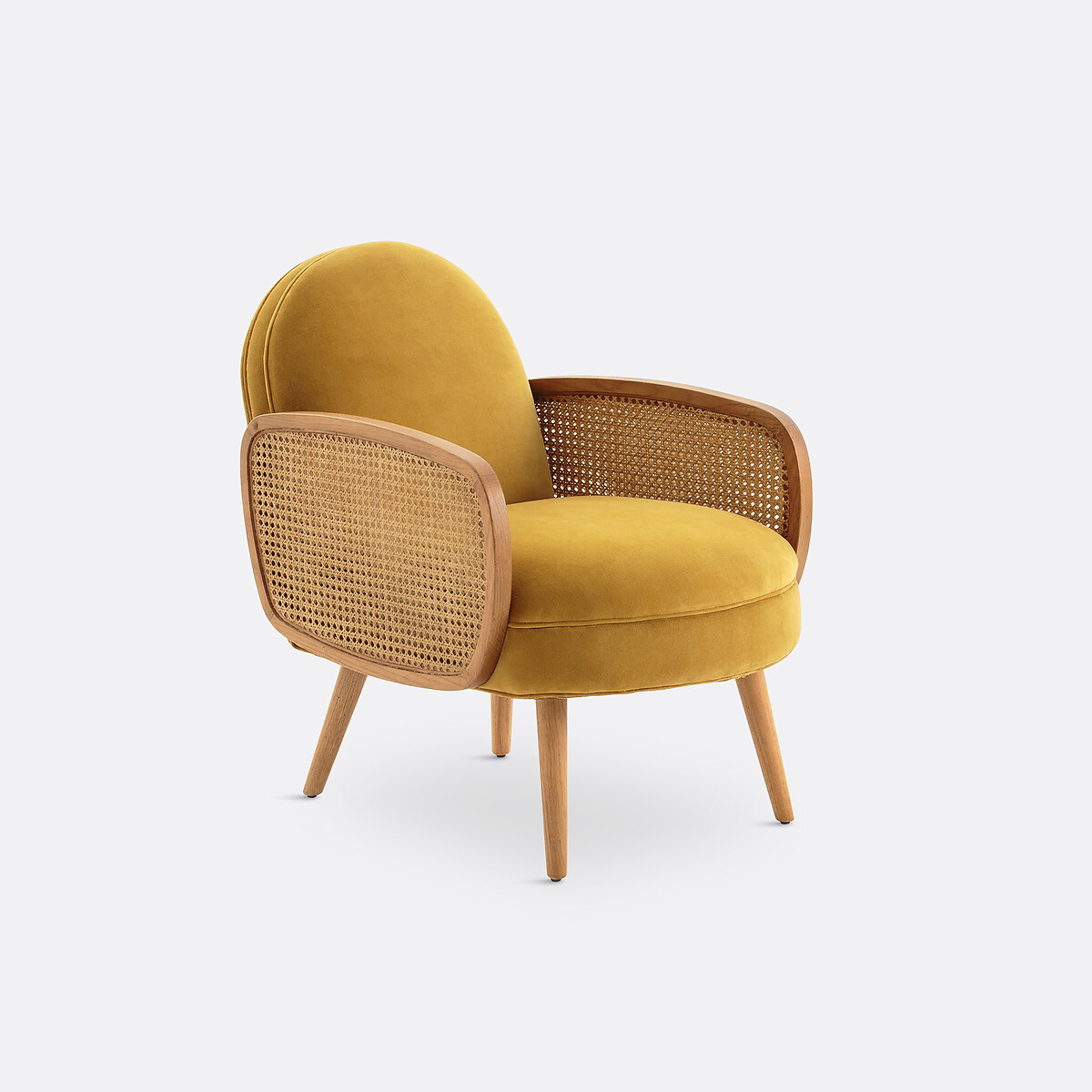 THE REDOUTE INTERIORS<br>Poltrona de veludo, Buisseau