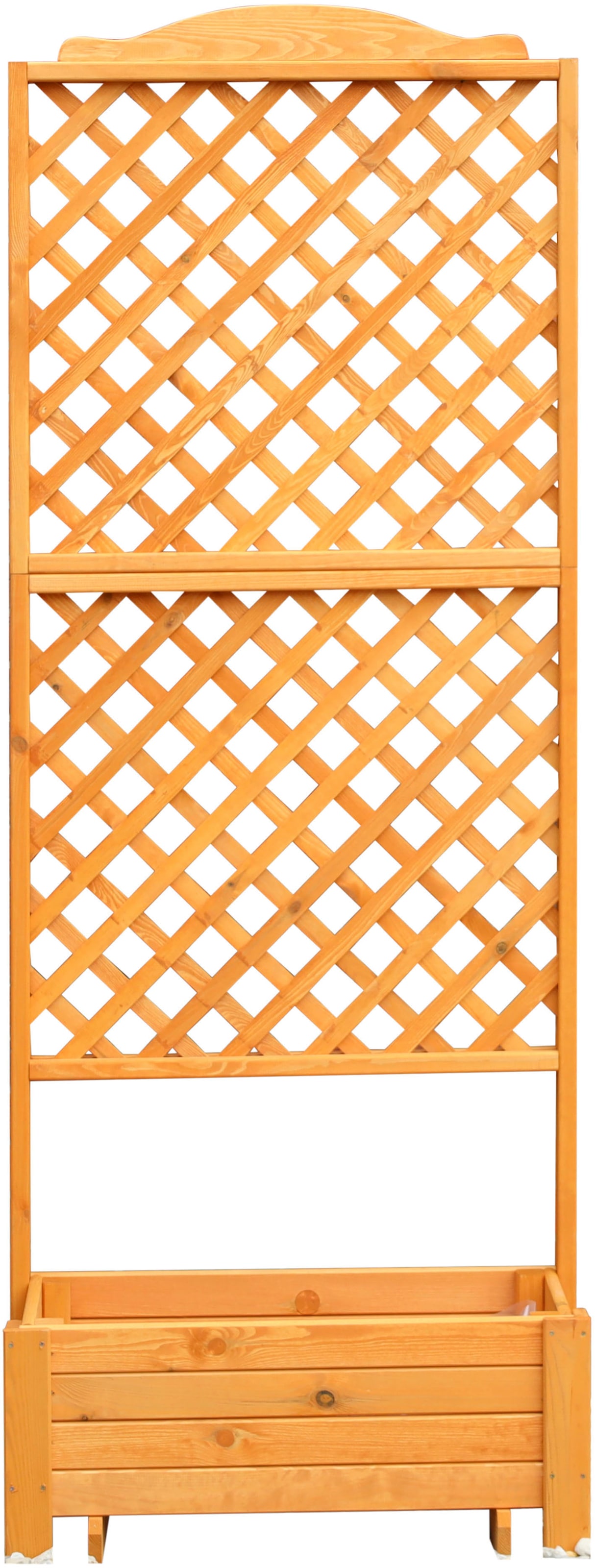 promadino Spalier »Romantica« mit Pflanzkasten, BxTxH: 80x38x210 cm