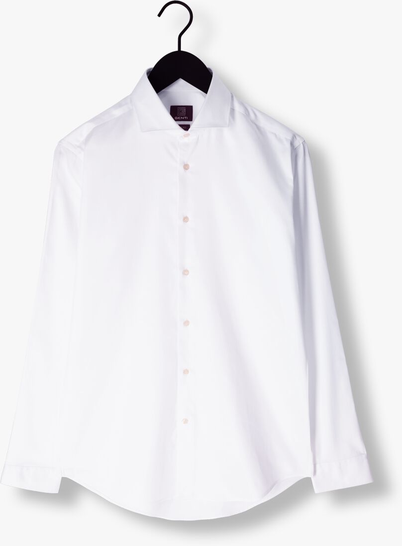 GENTI witte genti klassiek overhemd s0009-1109