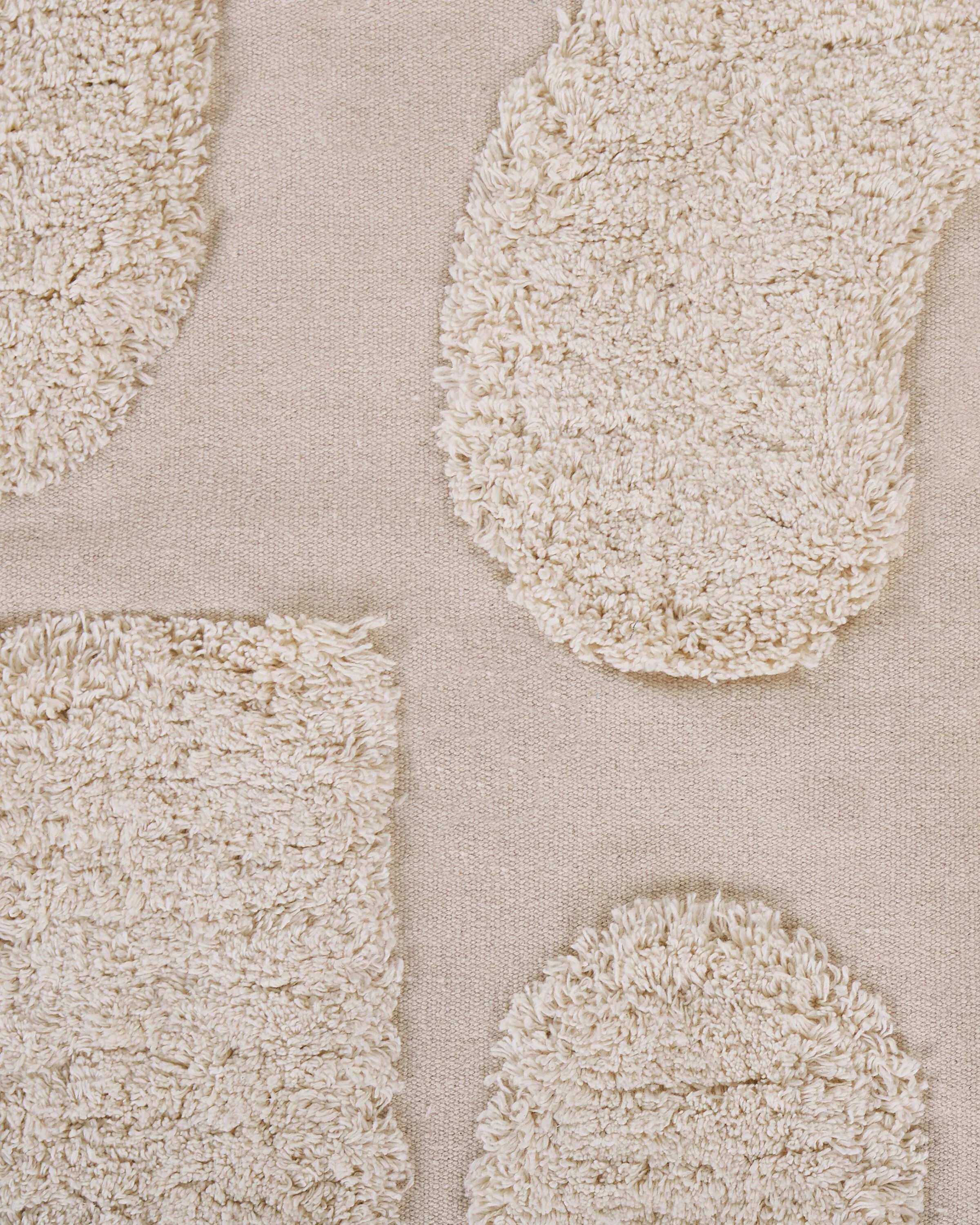 Vloerkleed DIYADIN Beige 160 x 230 cm Katoen