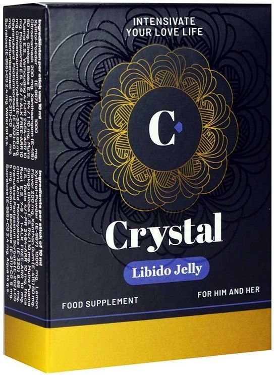 Crystal - Libido Jelly - Lustopwekker - 5 sachets