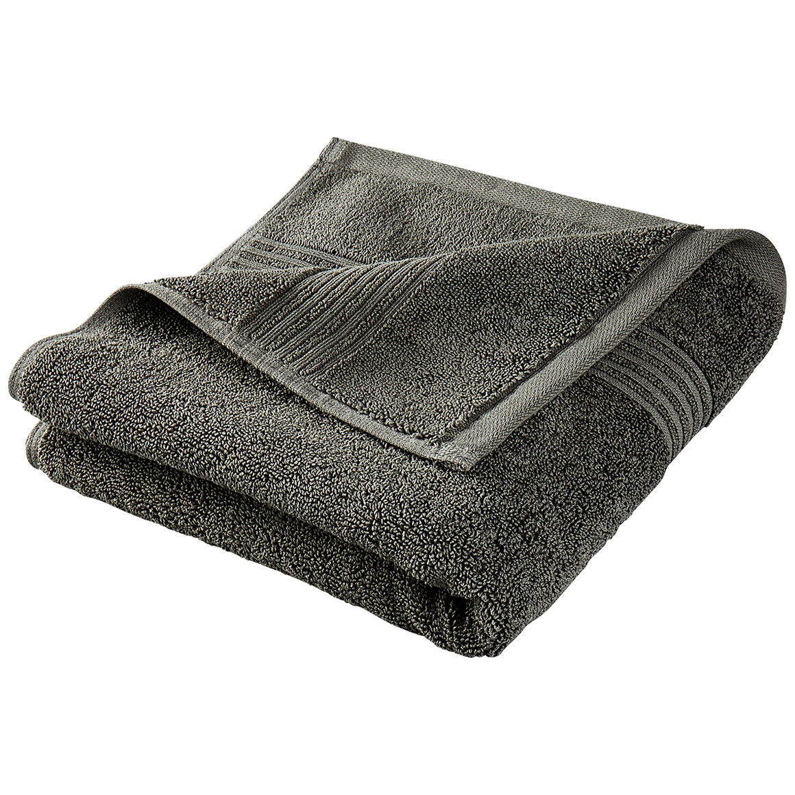 My Home Handtuch aus Bio-Baumwolle dunkeloliv