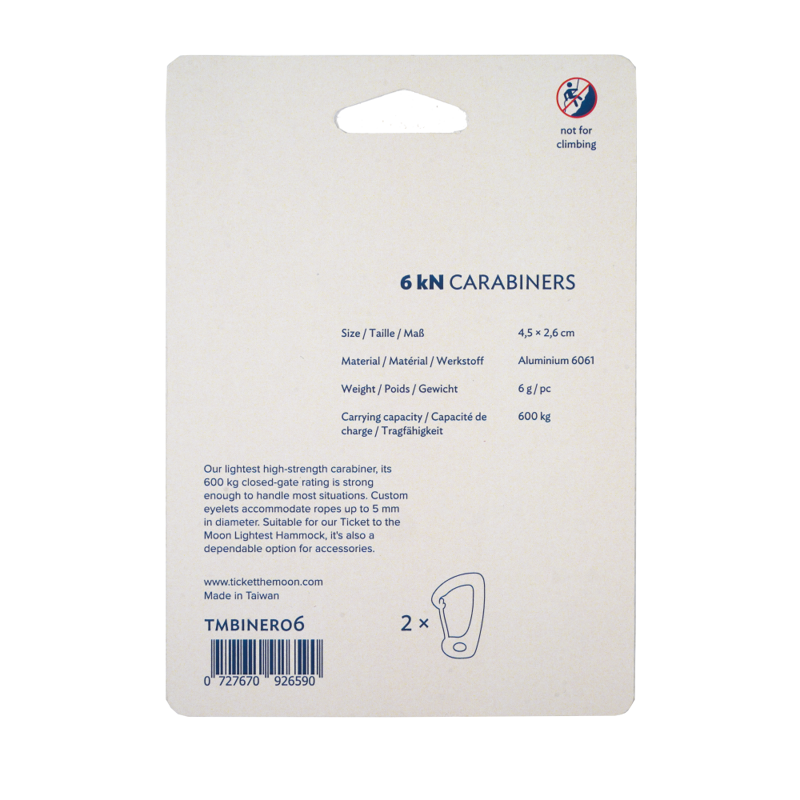Aluminium Karabijnhaak