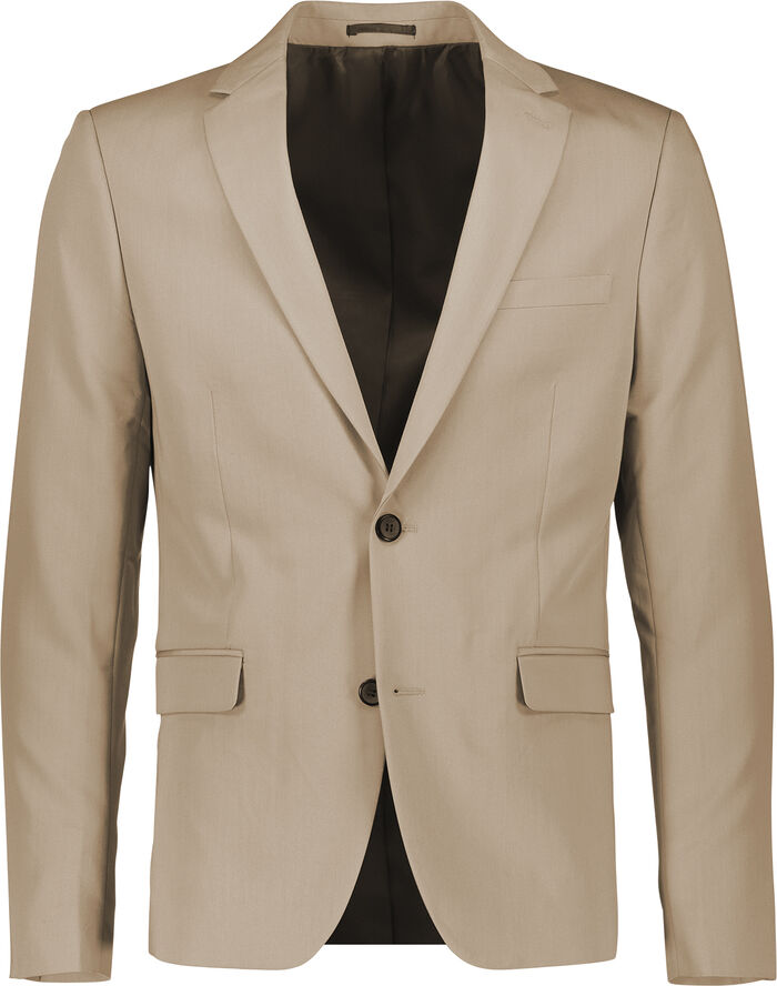Lindbergh Fine twill stretch suit Sand