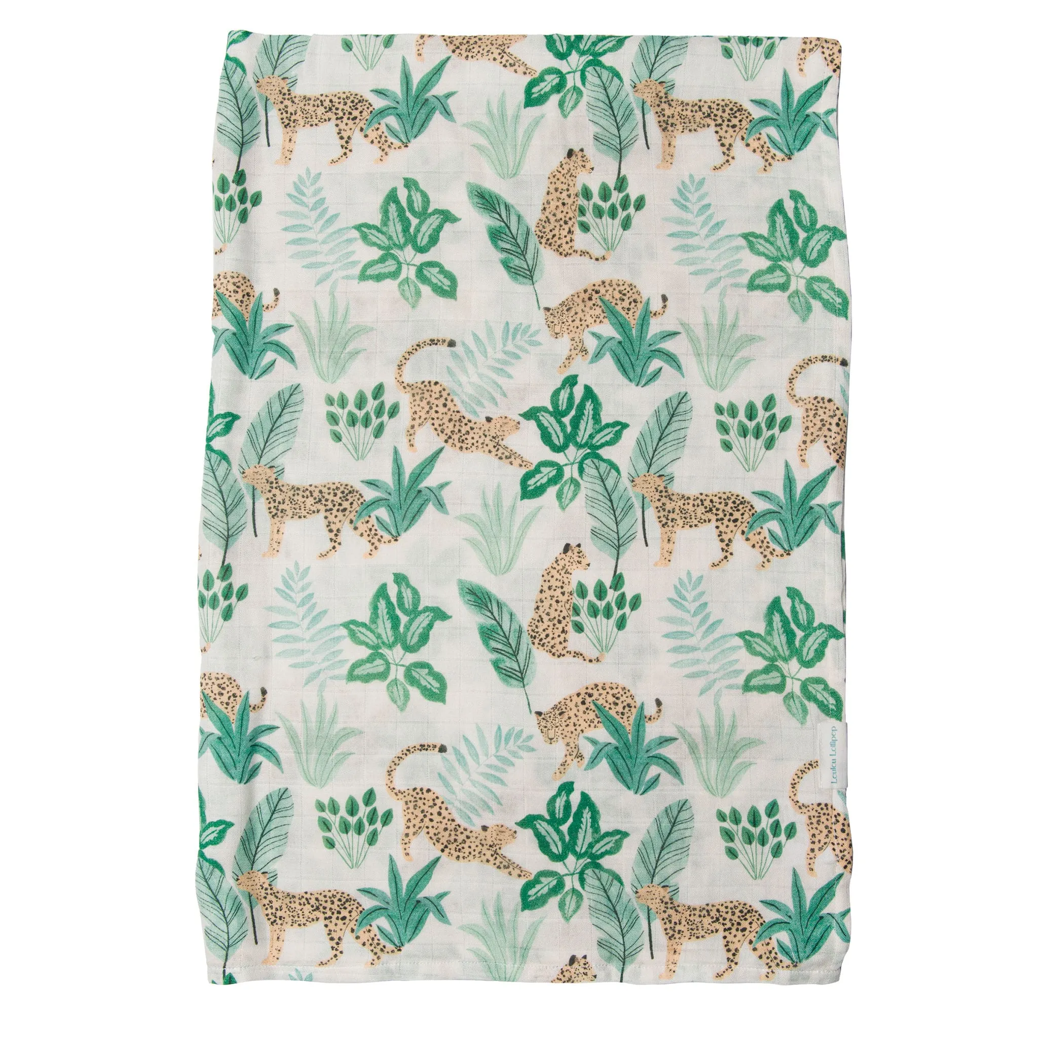 Loulou Lollipop Couverture Mousseline Bambou - Jungle
