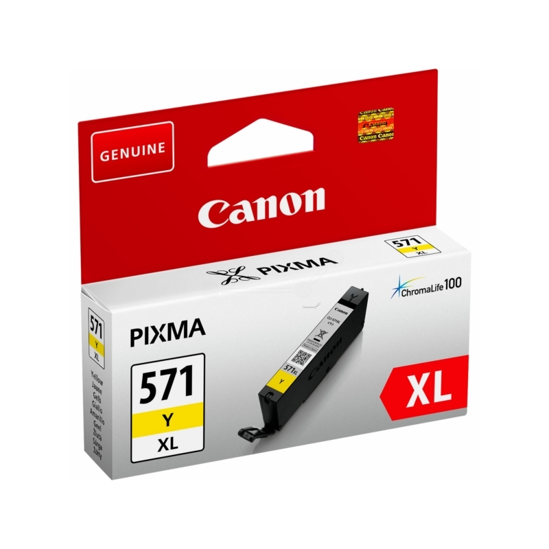 Canon CLI-571XLY Tintenpatrone, gelb