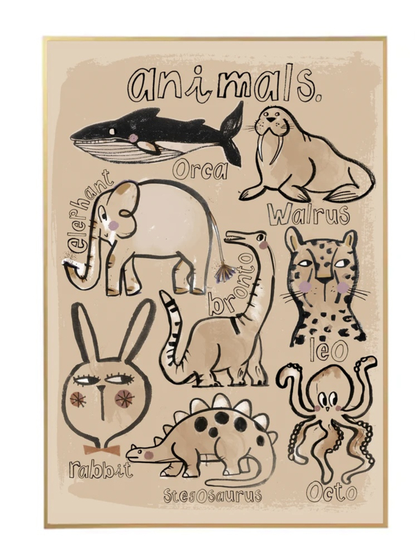 Poster animals