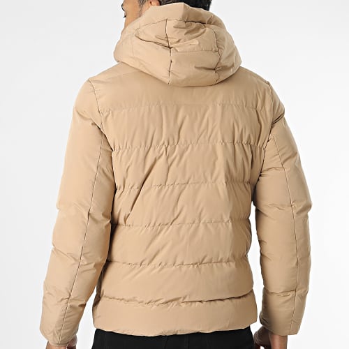 Doudoune Capuche Beige