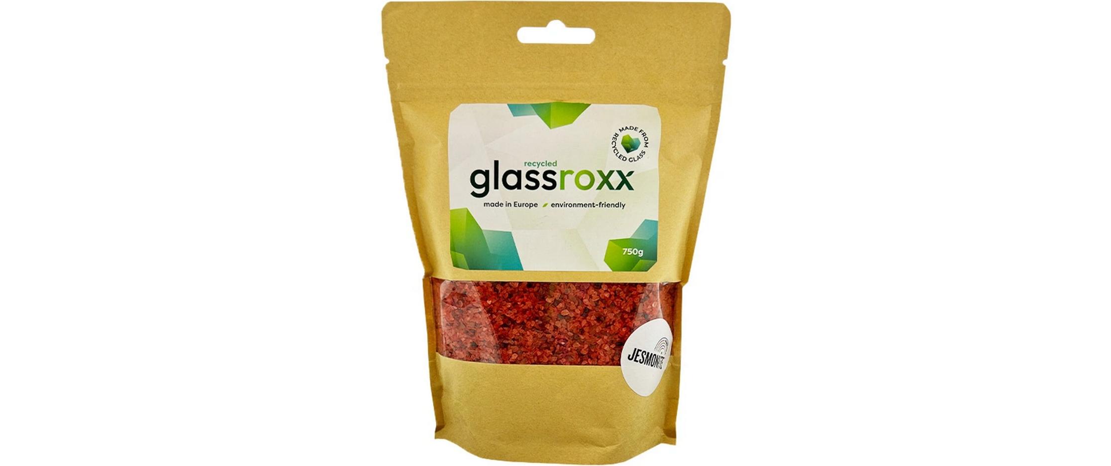 Versiegelung Glass Roxx 750g, OrangeGlasgranulat