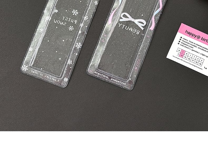 Kumi Fanchant - Print Transparante PVC Fotostrip Houder Sleutelhanger