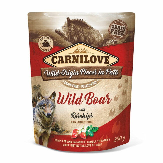 Carnilove Pouch pâtée 300 g pour chien adulte