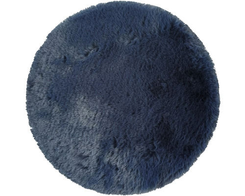 Romance zitkussen set van 4, donkerblauw, Ø 35 cm