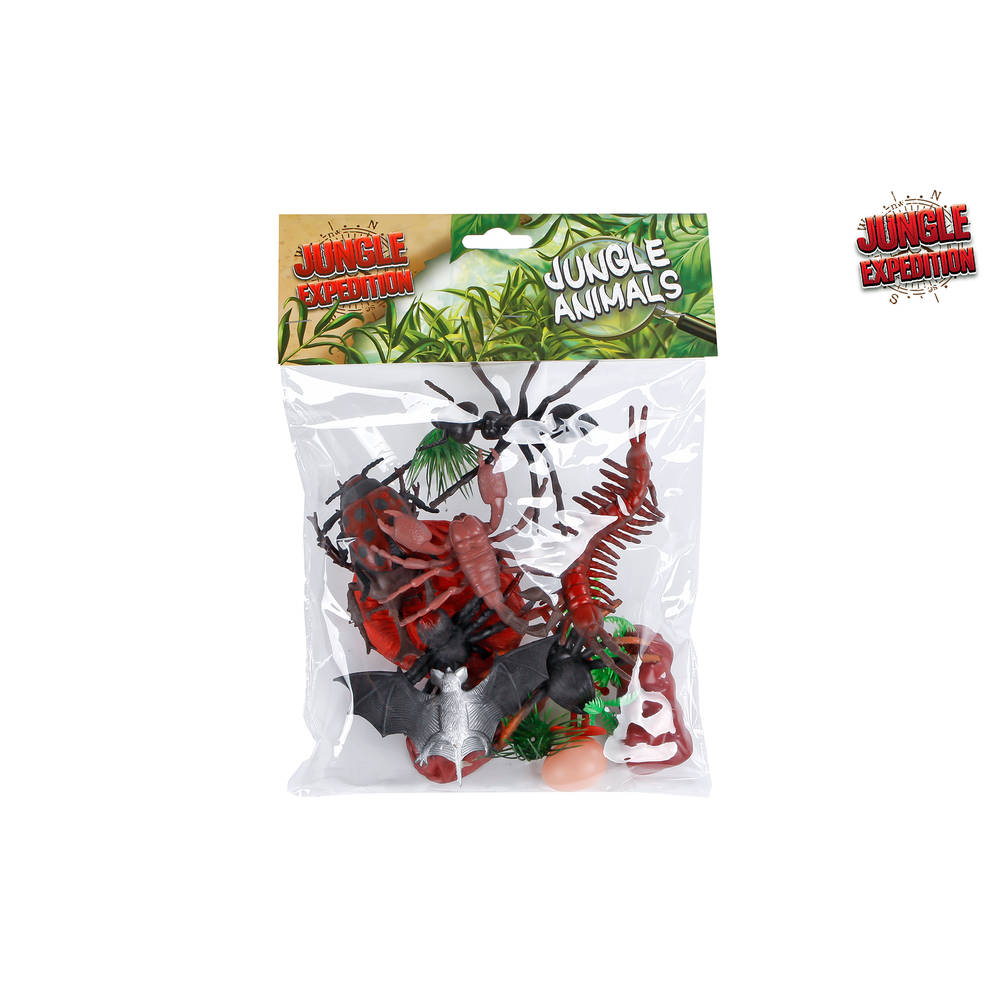 Insecten en reptielen set 17-delig