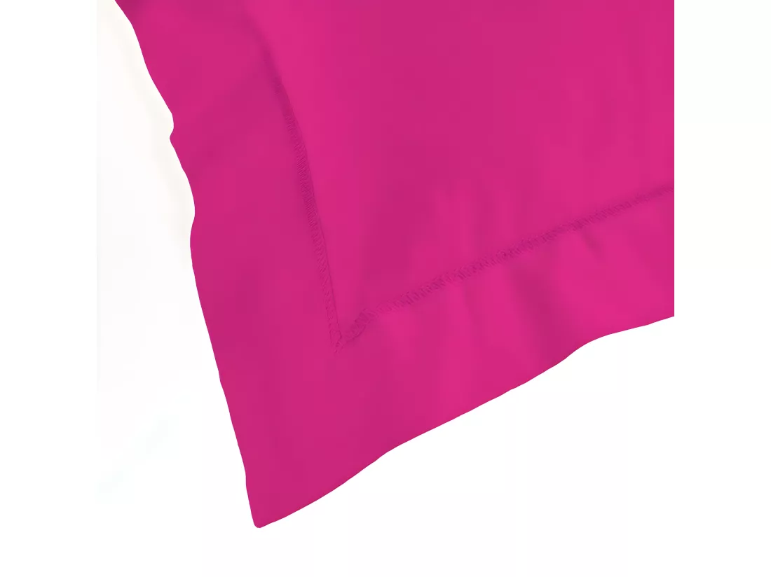 Taie d'oreiller 50 x 70 cm bois de rose
