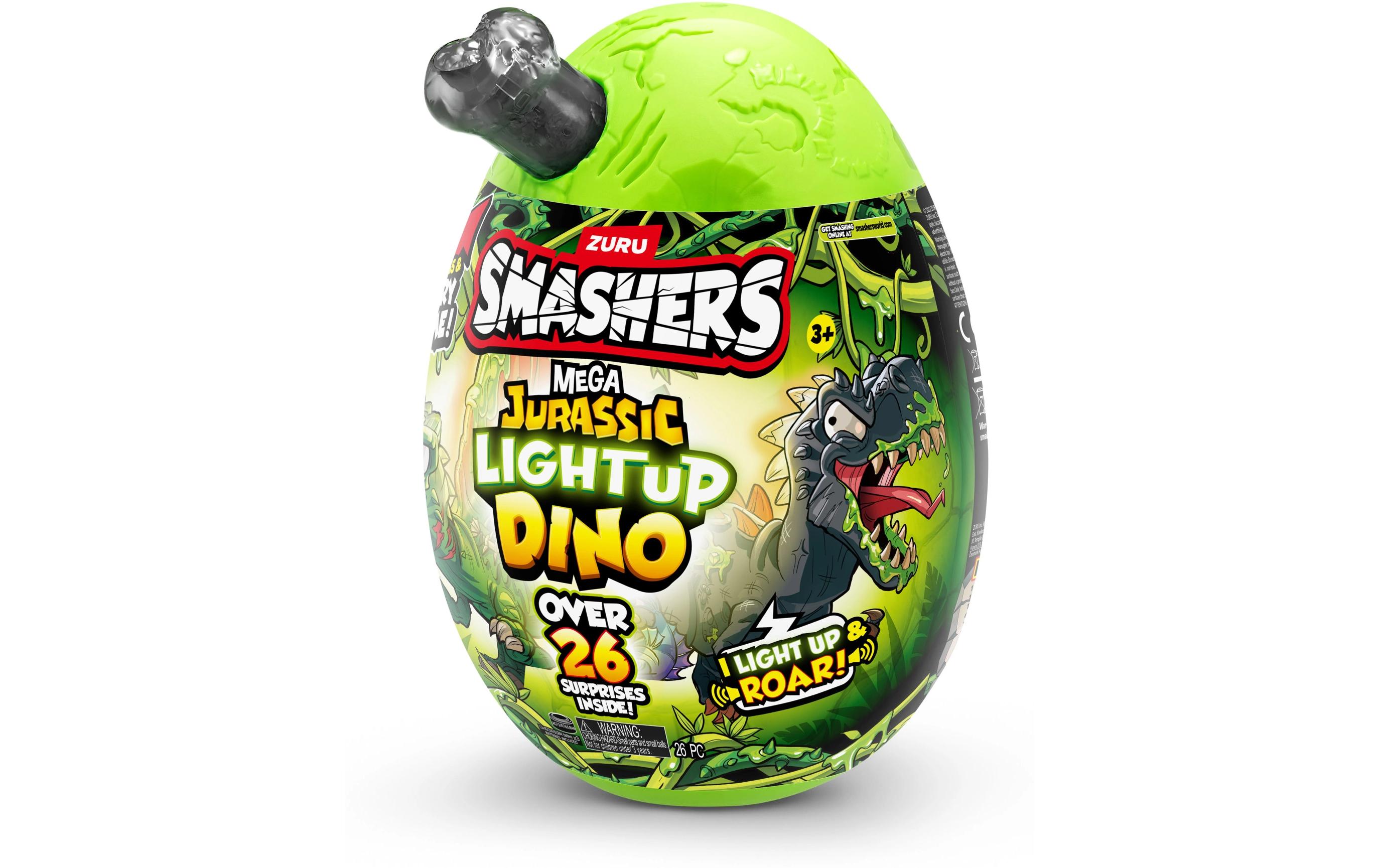 Sammelfigur Smashers Mega Jurassic Light up Dino assortiertSpielzeugfigur