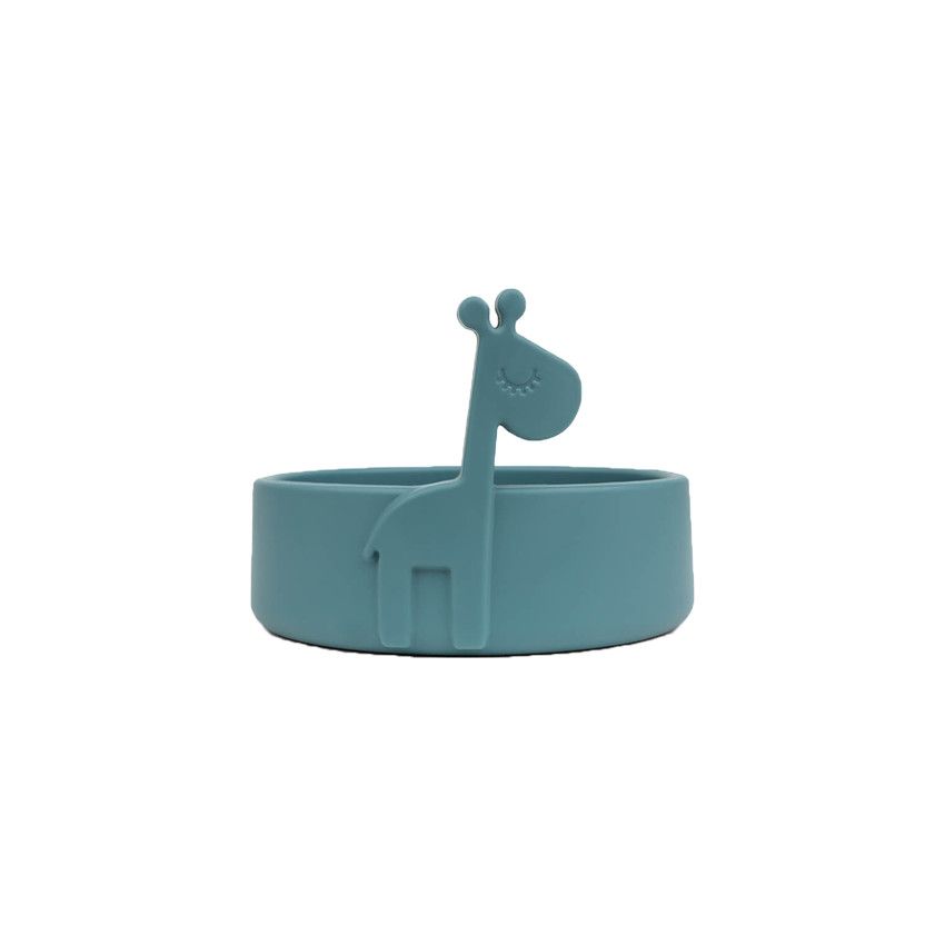 Coffret premier repas Deer Friends - Bleu - Ecru