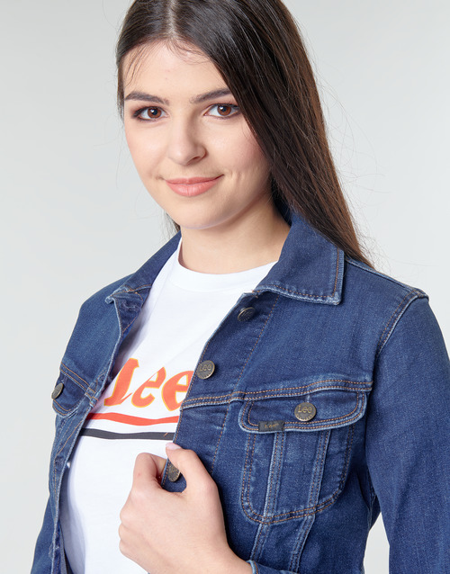 Lee - SLIM RIDER JACKET - Bleu marine