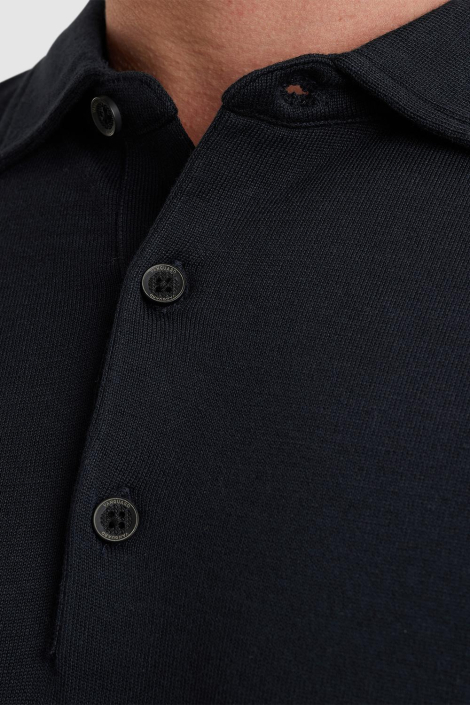 Vanguard blauwe heren polo