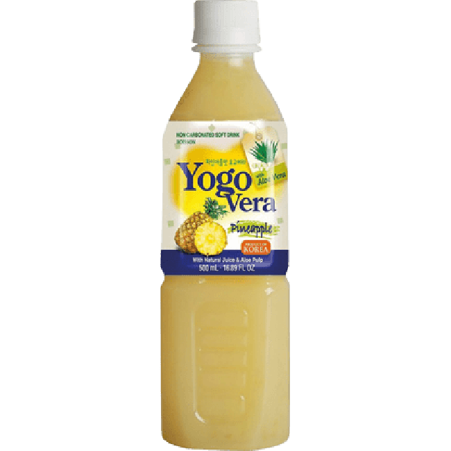 Yogo Vera Drink met Ananassmaak 500ml