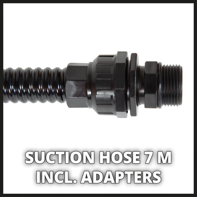 Einhell aanzuigslang 7m