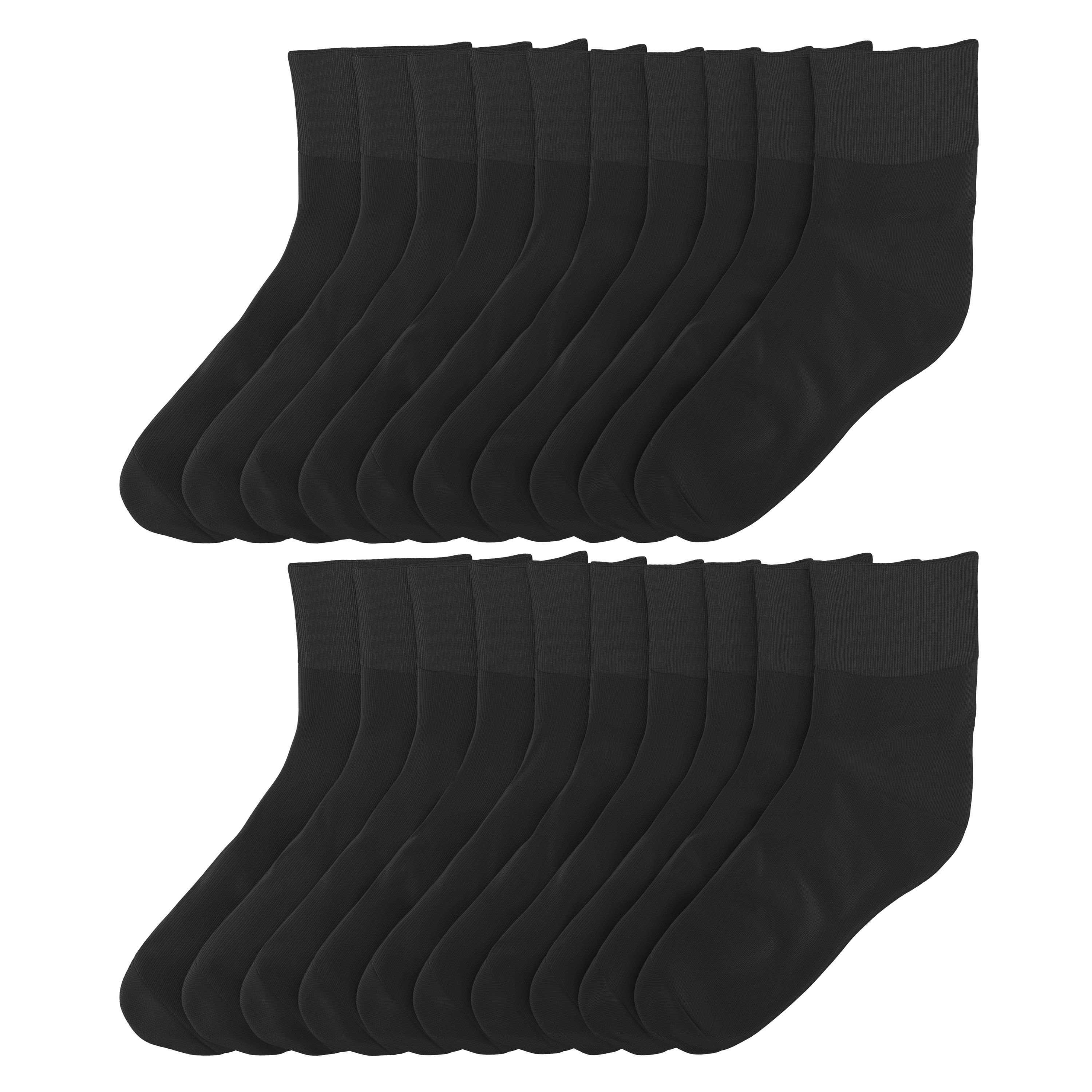 Socken Grösse 39 - 42 10er Set schwarz