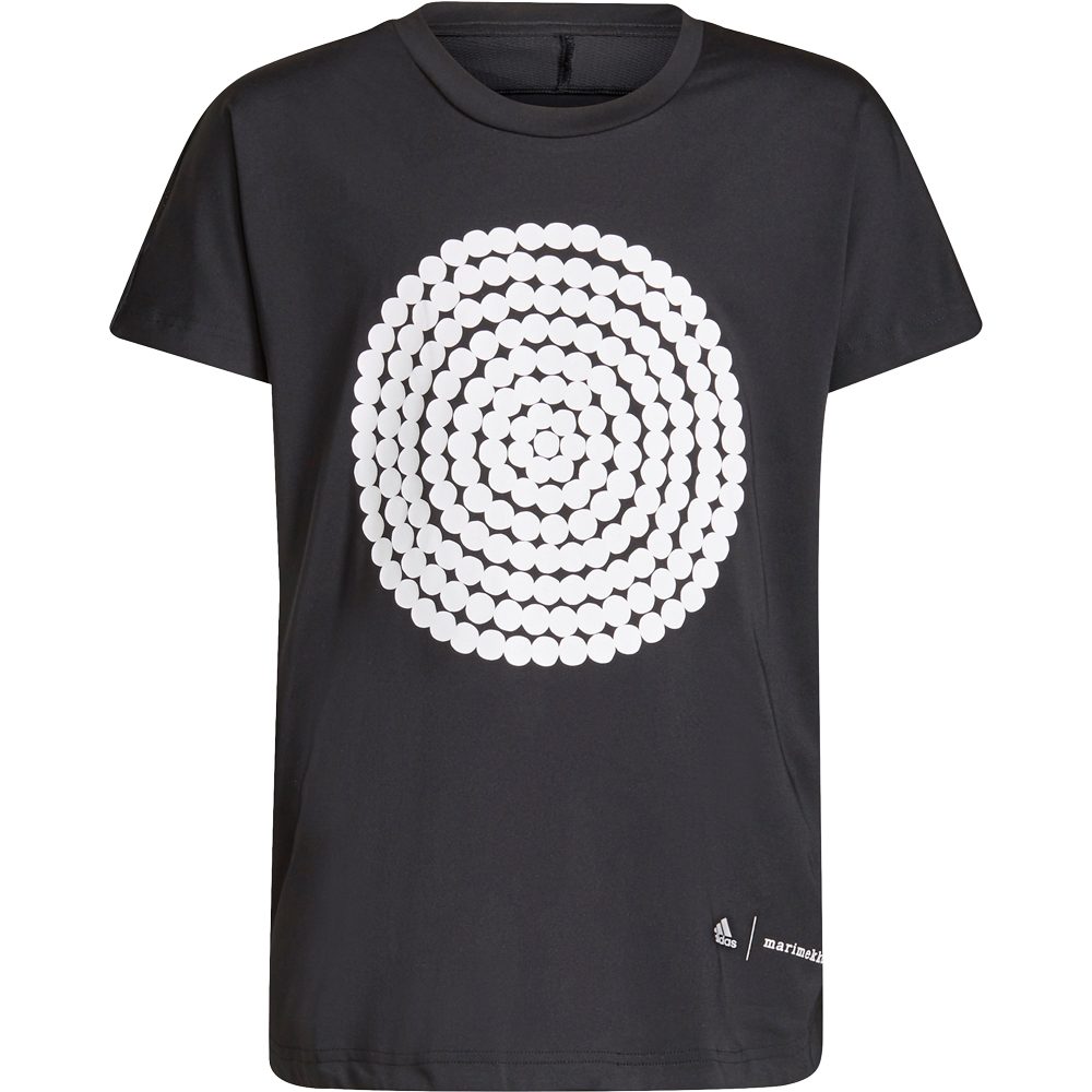 adidas Marimekko Graphic T-Shirt Mädchen schwarz